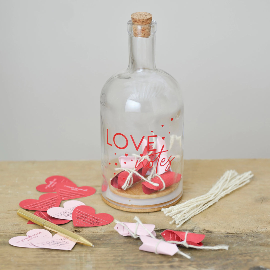 gift Love Notes in a Bottle Valentines Gift