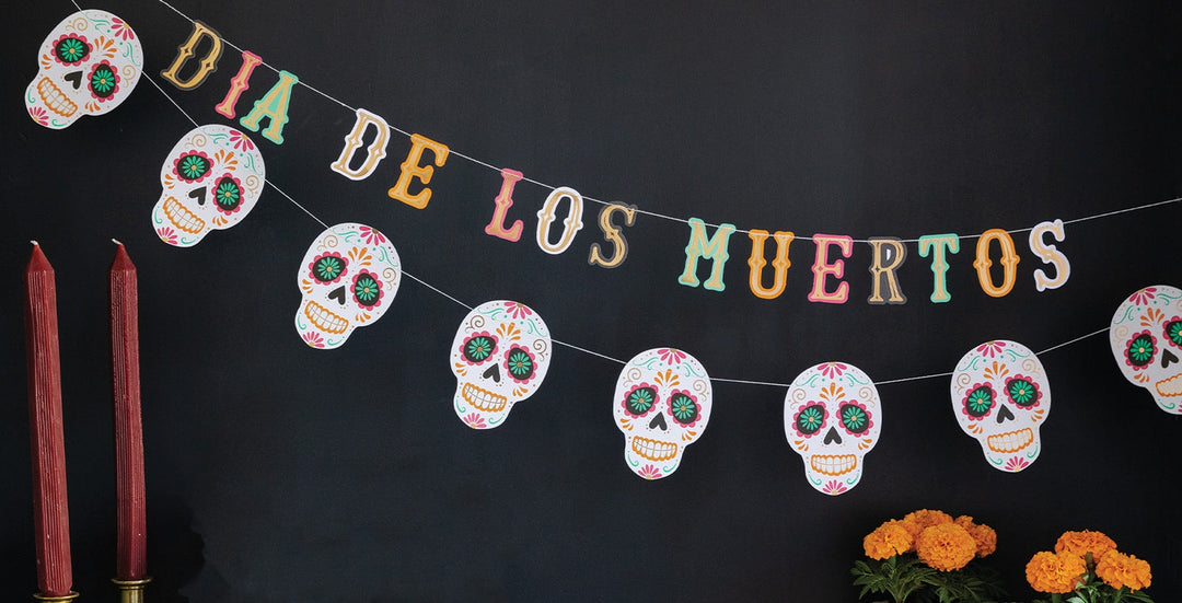 My Mind's Eye - Dia De Los Muertos Banner Set Party Supplies Dia De Los Muertos Banner Set