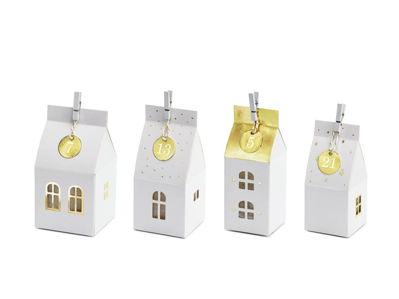 Party Deco - Christmas Advent Calendar Houses Advent Calendars Christmas Advent Calendar Houses